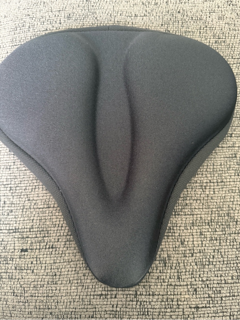 Memory Foam Bicycle Seat Cover - Black